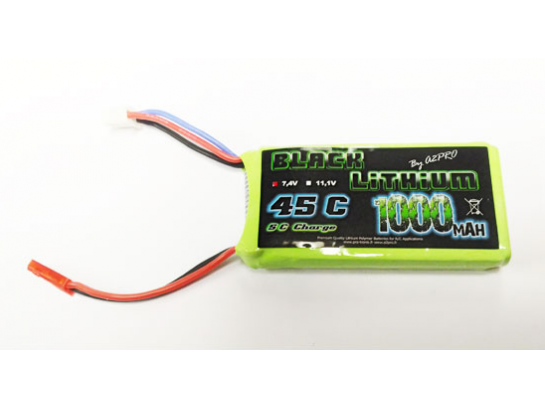 Accu LiPo Black Lithium...