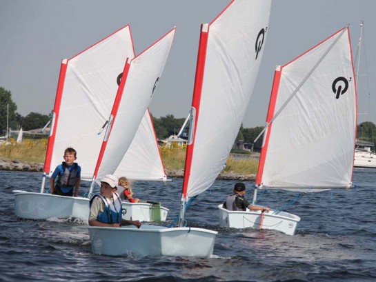 Sailqube L'Optimist école