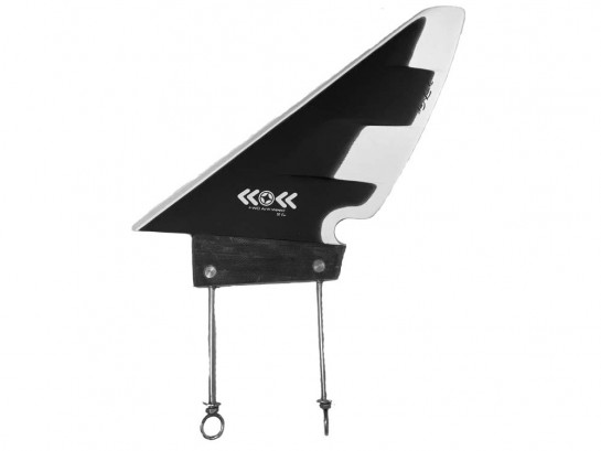 Maverick fin windsurfing